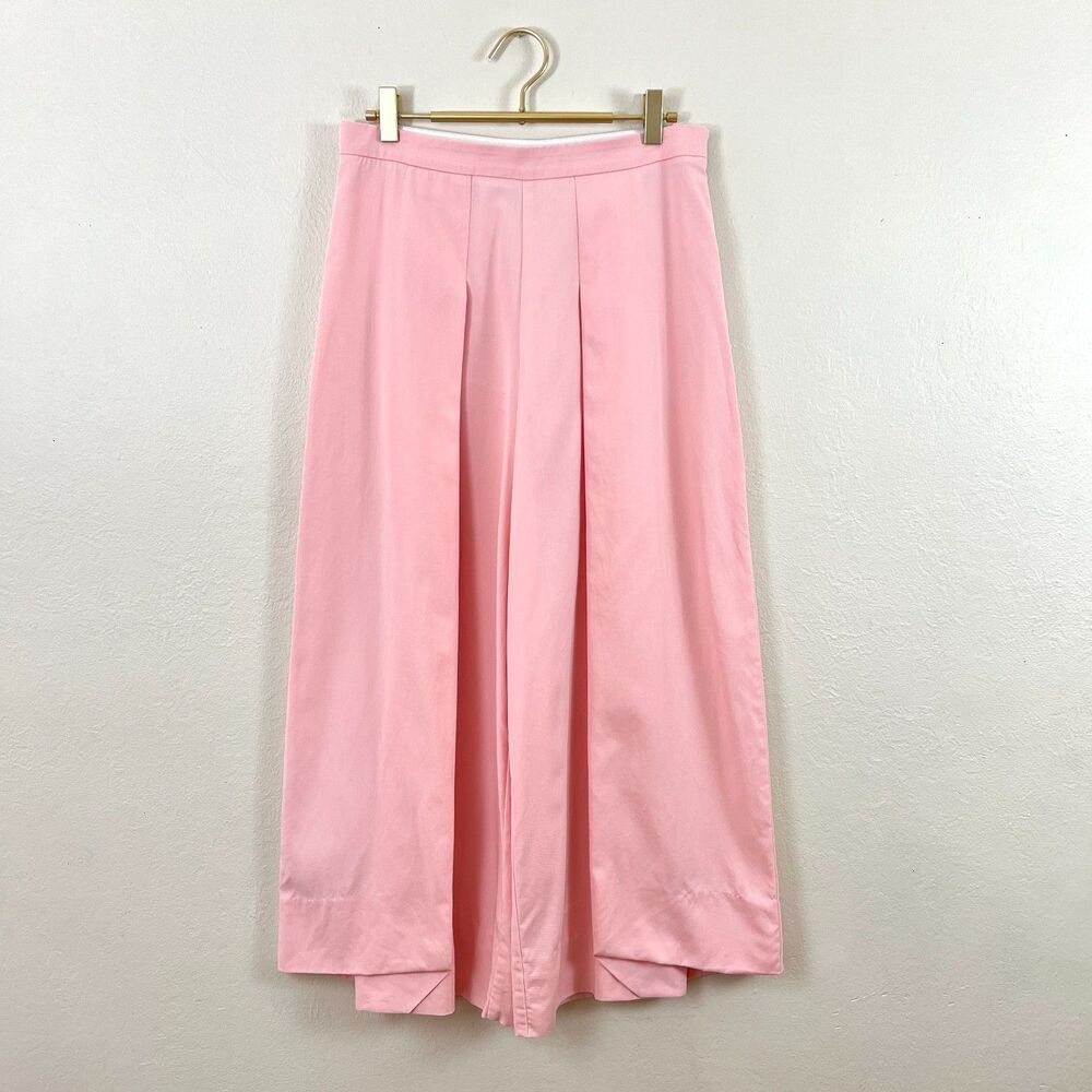 Stella Carakasi Light Pink Flood Pant Culottes Size 6 Smart Casual Sustainable